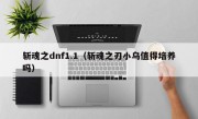 斩魂之dnf1.1（斩魂之刃小乌值得培养吗）