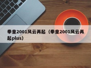 拳皇2001风云再起（拳皇2001风云再起plus）