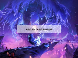 无夜之国2（无夜之国2好玩吗）