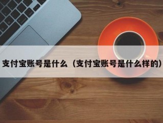 支付宝账号是什么（支付宝账号是什么样的）