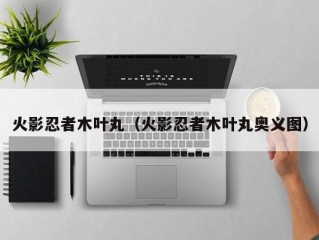 火影忍者木叶丸（火影忍者木叶丸奥义图）