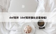 dnf耳环（dnf耳环强化还是增幅）