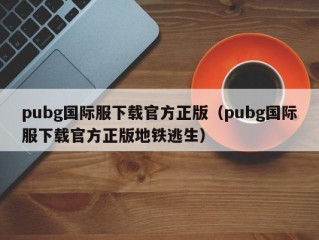 pubg国际服下载官方正版（pubg国际服下载官方正版地铁逃生）