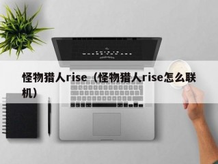 怪物猎人rise（怪物猎人rise怎么联机）