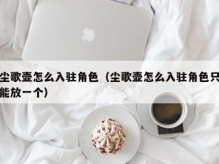 尘歌壶怎么入驻角色（尘歌壶怎么入驻角色只能放一个）